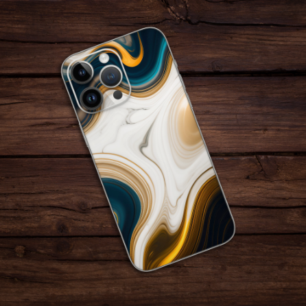 Wrapie Wavy Texture Pattern Mobile Skin