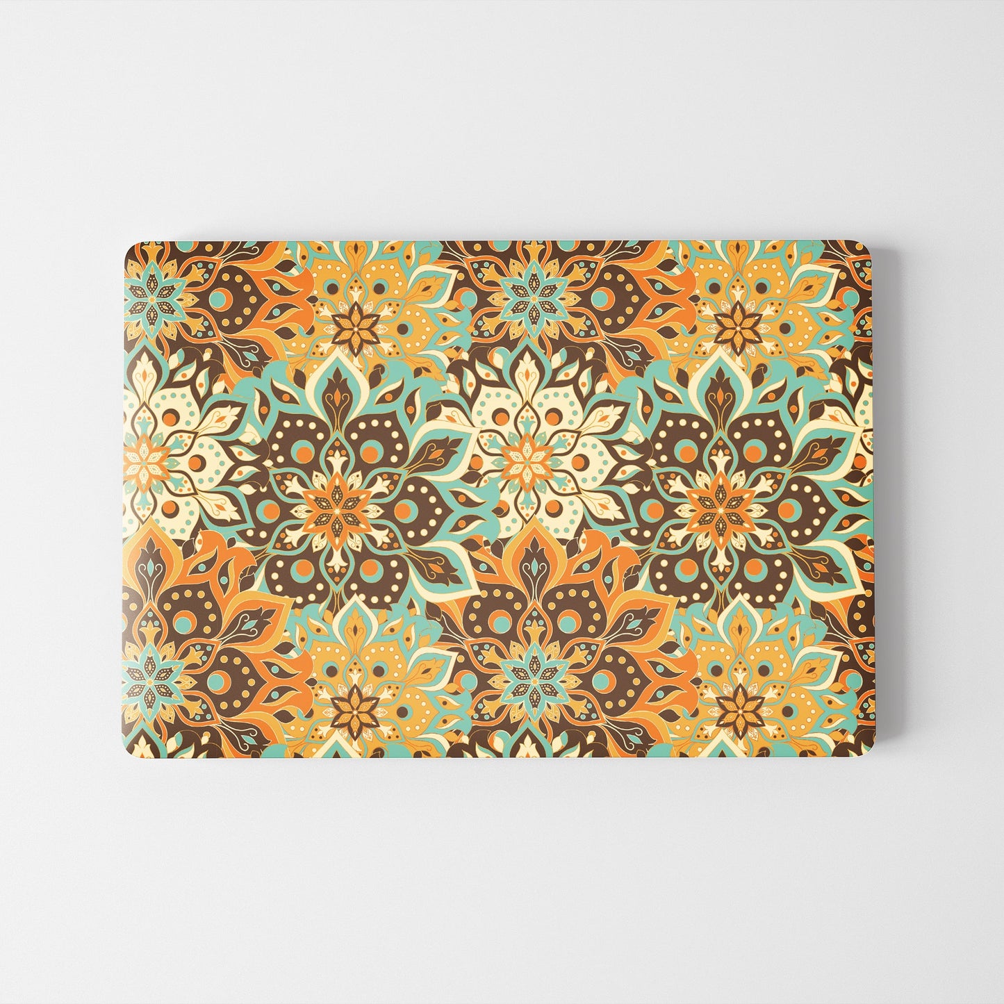 Wrapie Flower Abstract Art Laptop Skin