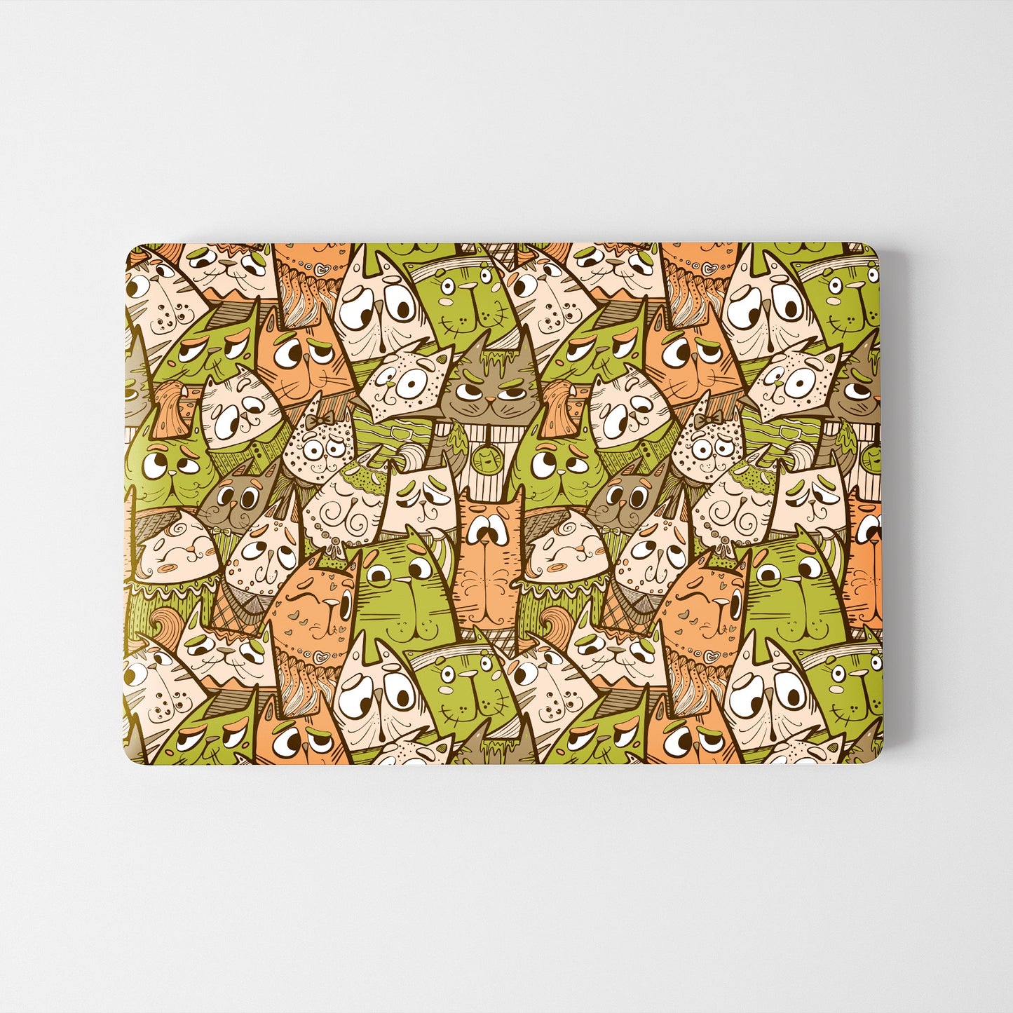 Wrapie Premium Cat Vector Laptop Skin