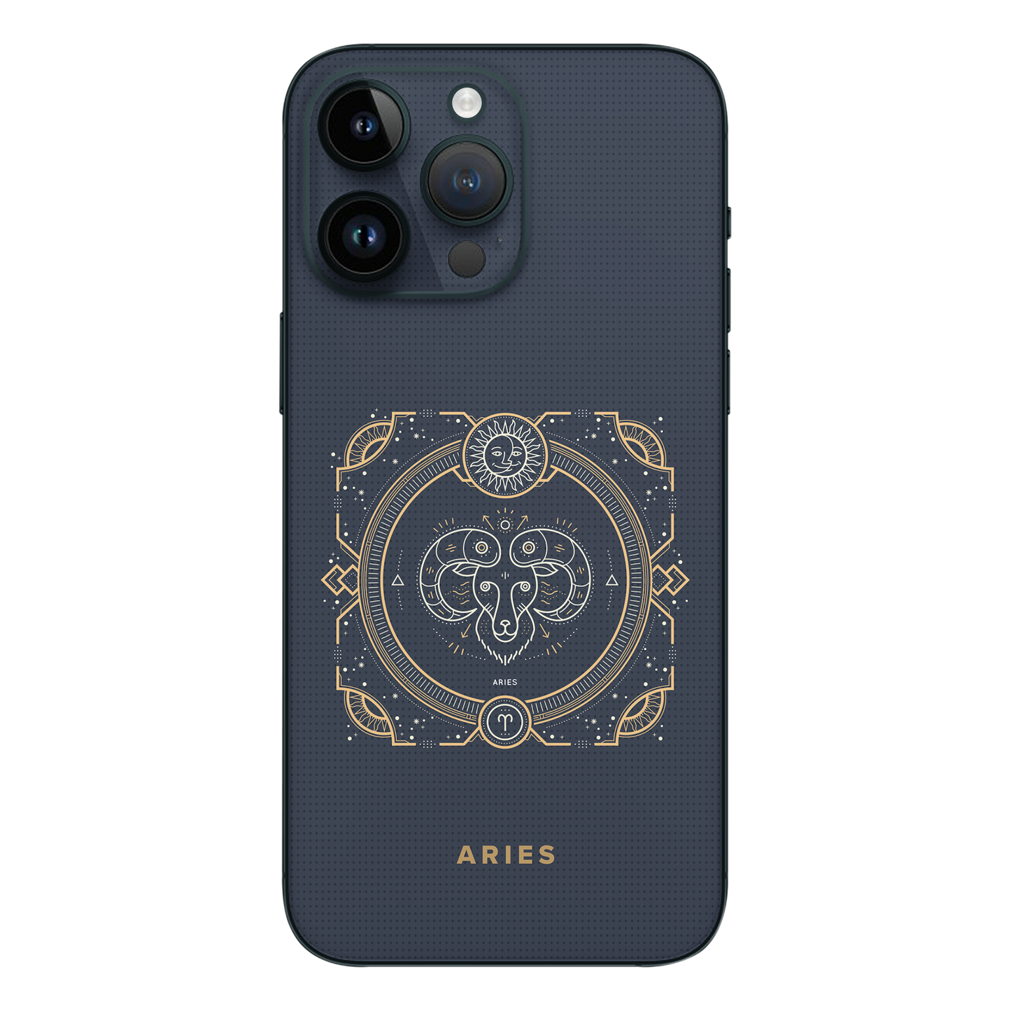 Wrapie Aries Zodiac Abstract Mobile Skin