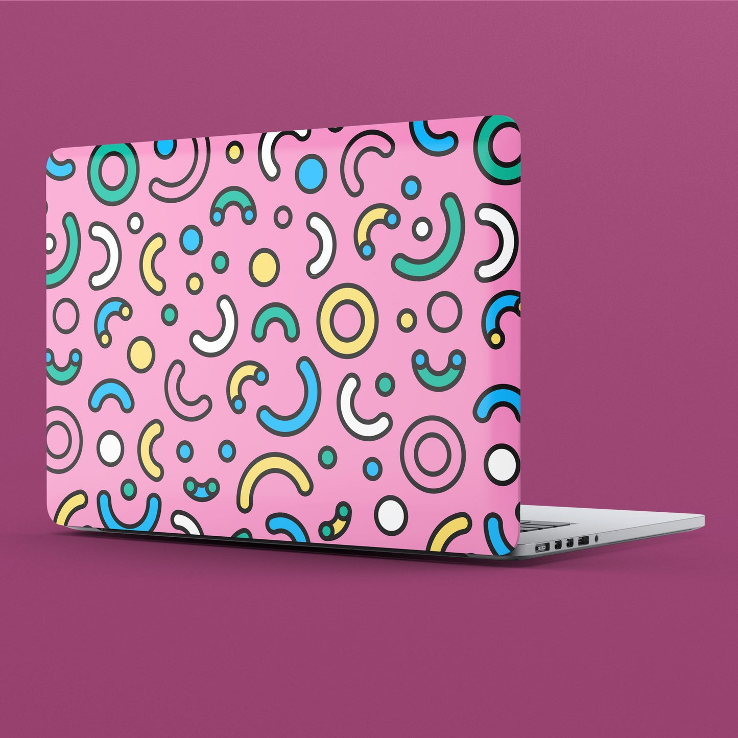 Wrapie Memphis Design Pattern Laptop Skin