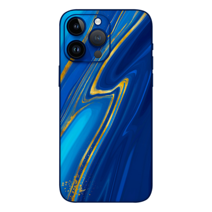 Wrapie Ocean Water Waves Pattern Mobile Skin