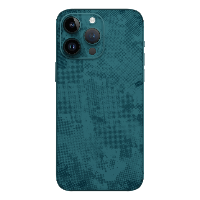 Wrapie Blue Abstract Texture Mobile Skin