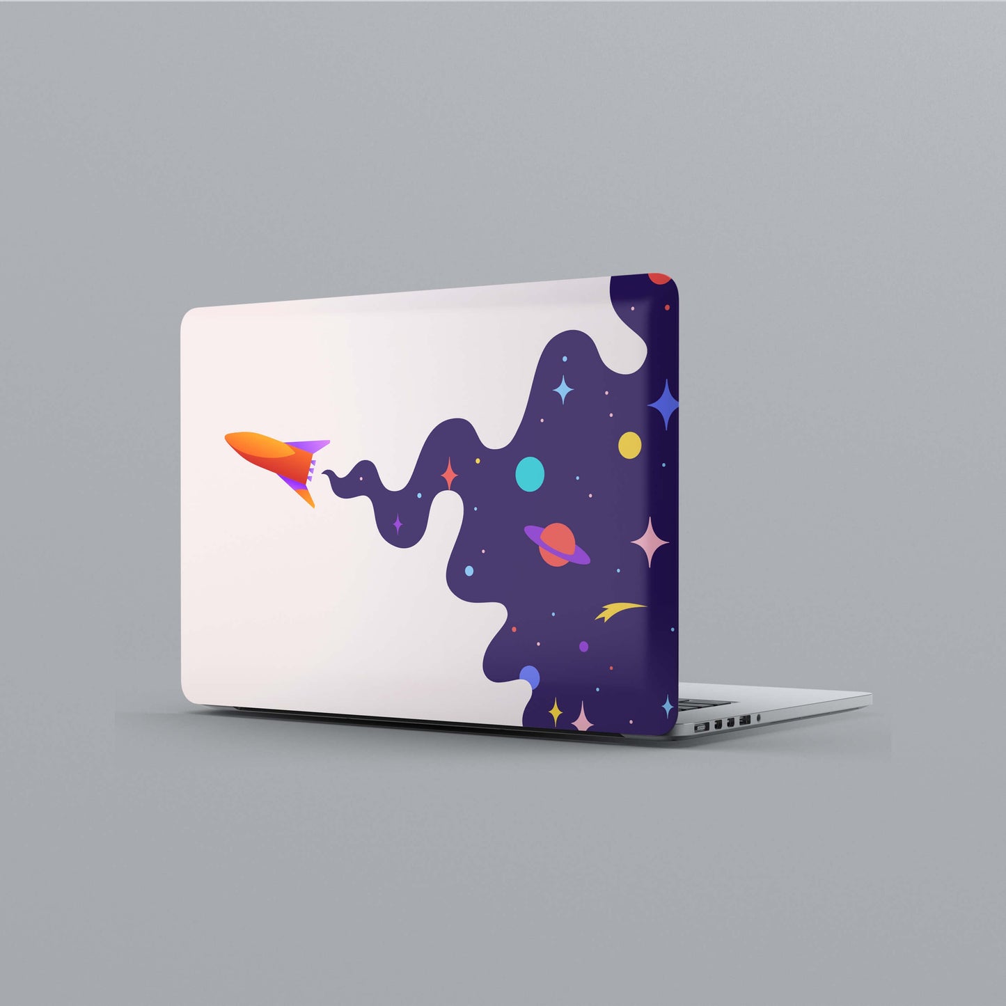 Wrapie Cartoon Space Artwork Laptop Skin