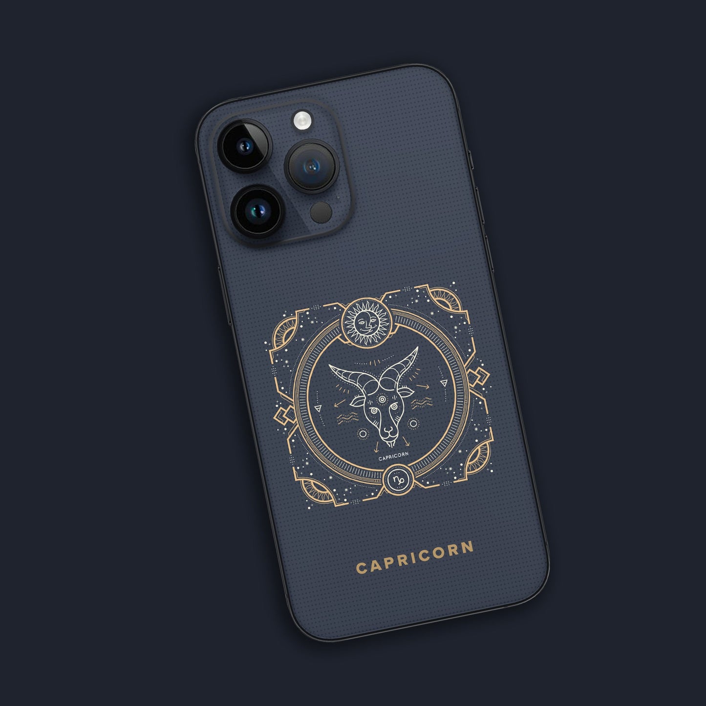 Wrapie Capricorn Zodiac Abstract Mobile Skin