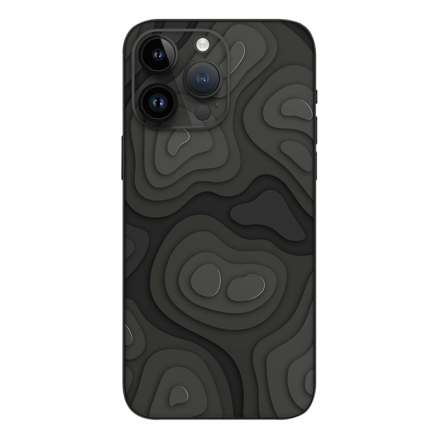 Topographic Mobile Skin - Topographic Illusion Mobile Skin - Wrapie